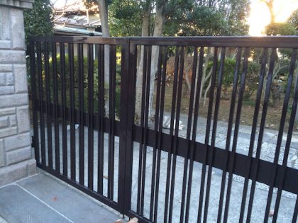 門扉塗装工事施工後