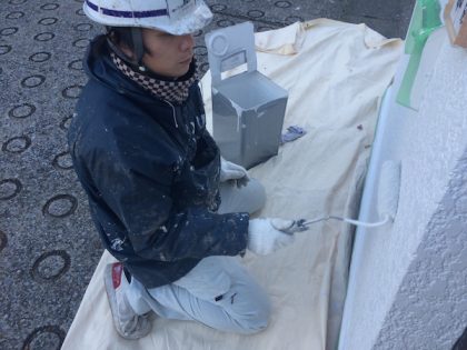 横浜市保土ヶ谷区ダイヤモンドコート外壁塗装工事