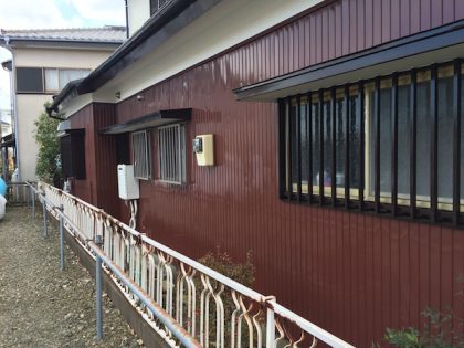 外壁塗り替え施工後