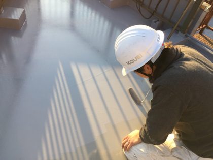 横浜市港北区屋上防水塗装