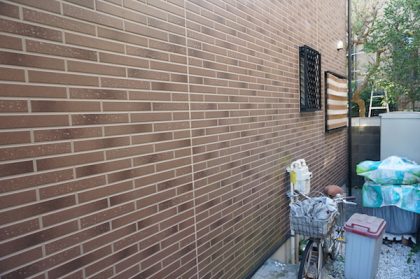 サイディング塗装施工前