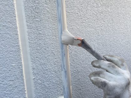 階段手すり塗装