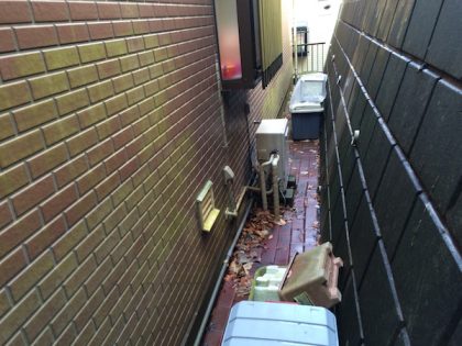 外壁塗装施工前北面