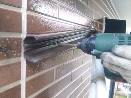 エアコンスリムダクトビス止め