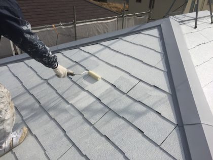 屋根塗装作業強塗膜仕様