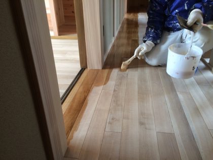 横浜市栄区新築内装塗装工事