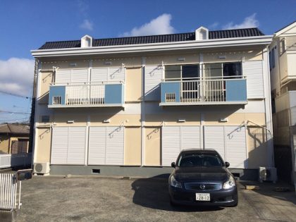 アパート塗替え施工後