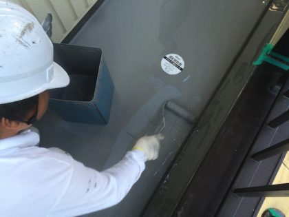 屋上防水工事トップコート
