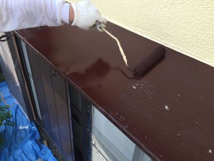 付帯部塗り替え
