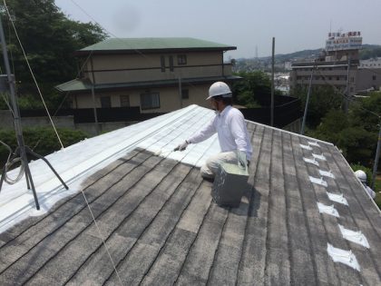 横浜市戸塚区屋根塗装工事