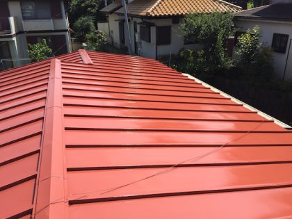 屋根塗り替えリフォーム