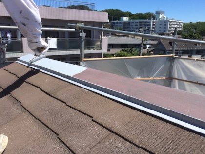 棟板金錆止め
