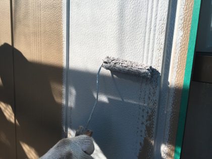 外壁下塗り