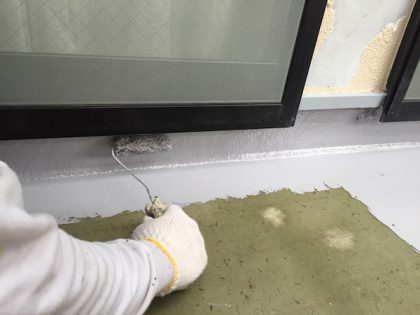 ベランダＦＲＰ保護塗装