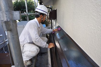 各所仕上げ作業拭き掃除