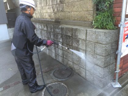 高圧洗浄工事