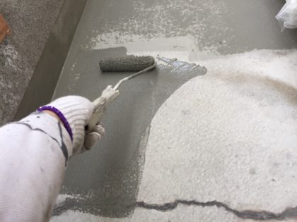 ベランダ防水下地処理フィラー