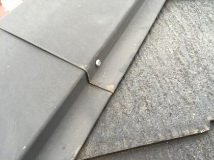 棟板金ビス交換施工後
