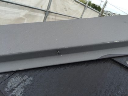 棟板金ビス交換前