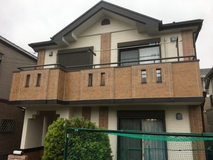 横浜市金沢区K様邸外壁塗装アフター点検