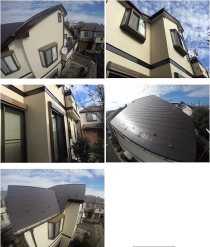 戸建　塗装　アフター点検　付帯部　外壁　屋根