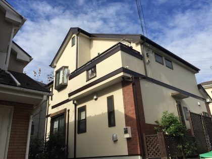 外壁塗装　屋根塗装　付帯部塗装　アフター点検　横浜市　鶴見区