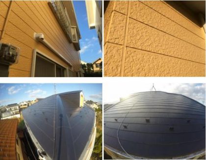 アフター点検　横浜市　栄区　外壁　付帯部　屋根