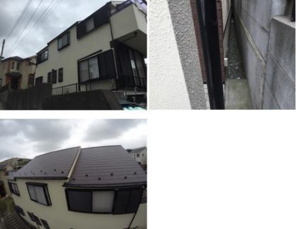 アフター点検　磯子区　外壁塗装　ダイヤモンドコート　日本ペイント