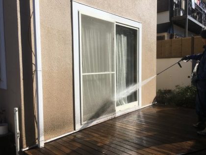 ウッドデッキ　塗り替え　長持ち　横浜市　旭区