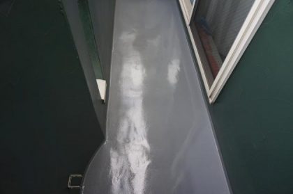 横浜市　戸塚区　ベランダ防水　施工後