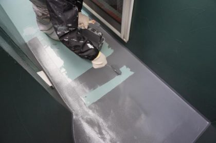 防水塗装　ベランダ　横浜市　戸塚区