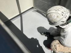 横浜市戸塚区Y様邸ベランダFRP防水保護塗装施工事例