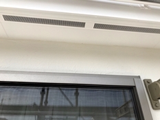 横浜市戸塚区Y様邸軒天換気口塗装施工後
