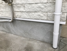 横浜市戸塚区Y様邸水切り塗装施工後