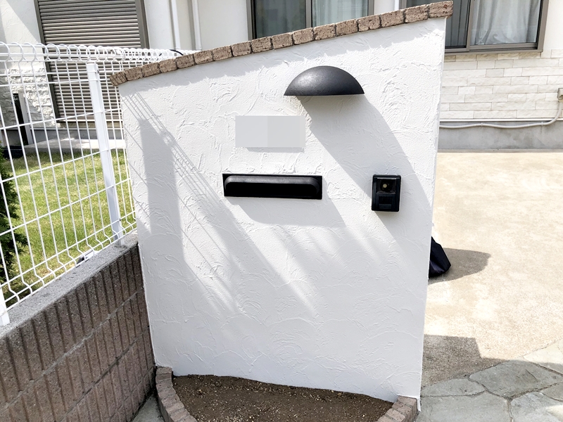 横浜市戸塚区Y様邸インディフレッシュセラ外壁塗装施工後画像