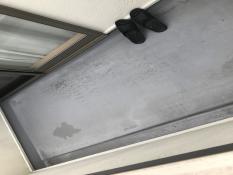 横浜市戸塚区Y様邸ベランダFRP防水保護塗装施工前