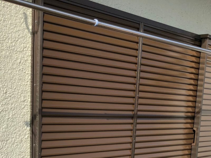 横浜市戸塚区W様邸雨戸塗装施工後