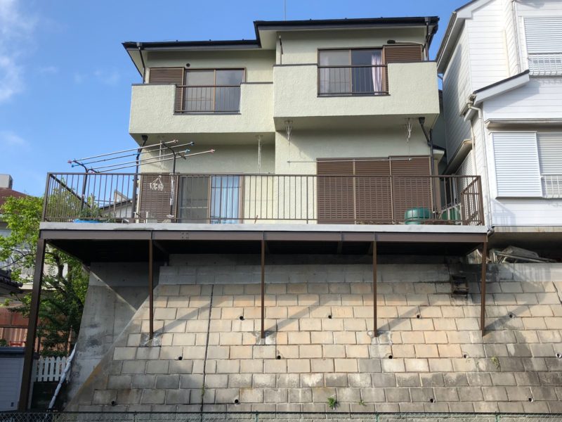 横浜市戸塚区W様邸外壁塗装施工後