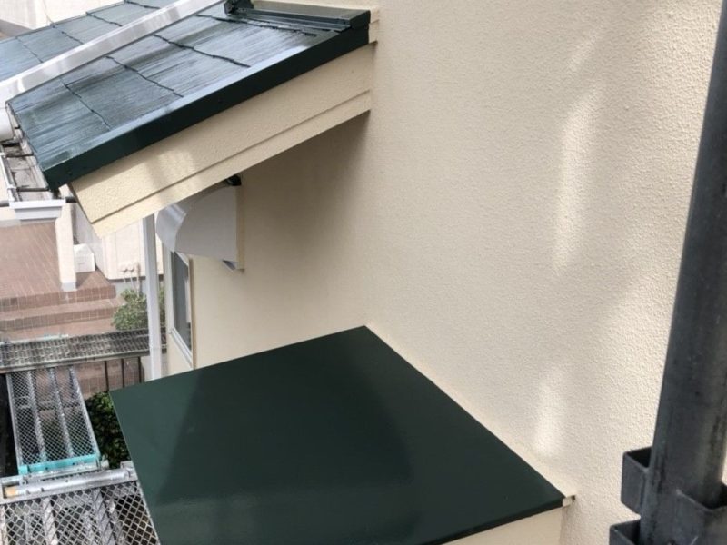 横浜市港南区I様邸インディフレッシュセラ外壁塗装施工後画像