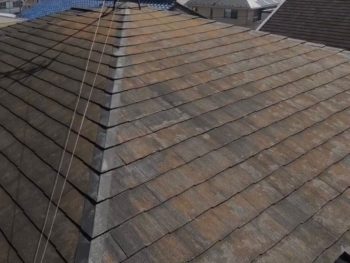 横浜市港南区I様邸屋根塗装施工前画像