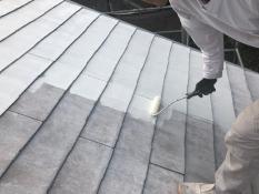 逗子市M様邸屋根塗り替え施工事例画像