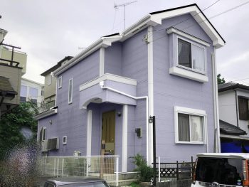 横浜市戸塚区N様邸パーフェクトトップ外壁塗装施工前カラーシミュレーション画像