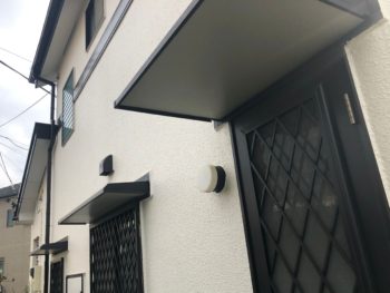 横浜市旭区S様邸ダイヤモンドコート外壁塗装施工後1年後点検画像