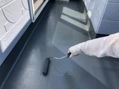 横浜市戸塚区N様邸ベランダ防水施工事例画像