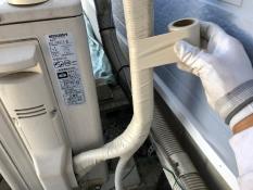 横浜市戸塚区N様邸パーフェクトトップ外壁塗装後サービス作業