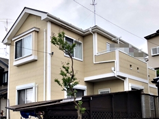 横浜市戸塚区N様邸パーフェクトトップ外壁塗装施工前