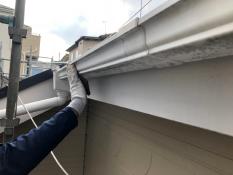 横浜市戸塚区N様邸雨樋塗装施工事例