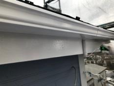 横浜市戸塚区N様邸破風塗り替え上塗り２回目