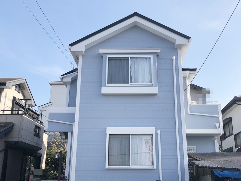 横浜市戸塚区N様邸パーフェクトトップ外壁塗装施工後画像