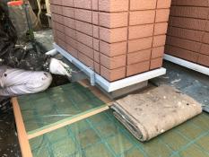 横浜市栄区S様邸水切り錆止め塗装